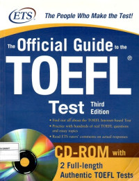 The Official Guide To The TOEFL Test Thrid Edition