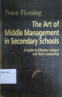 The Art Middle Management in Secondary Schools