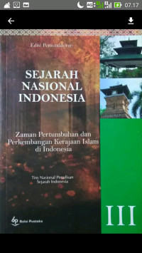 Sejarah Nasional Indonesia III