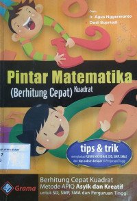 Pintar Matematika (Berhitung Cepat) Kuadrat