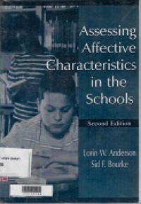 Assessing Affective Characteristics In The schools