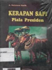 Kerapan sapi piala Presiden