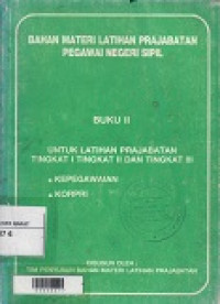 Bahan Materi Latihan Pra Jabatan PNS