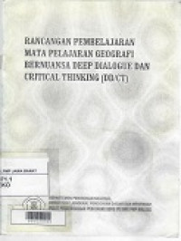 PROSES PEMBELAJARAN MATA PELAJARAN PPKn BERNUANSA DEEP DIALOGUE DAN CRITICAL THINKING (DD/CT)