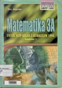 Matematika untuk SLTP kelas 3 semester 1