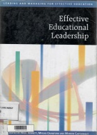 Effective Educational Leadership