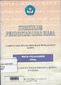 Kurikulum Pendidikan Luar Biasa Mata Pelajaran PPKn ( Tunadaksa )