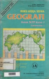 Buku kerja siswa Geografi 1A