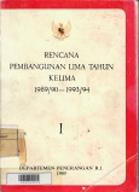 Rencana Pembangunan Lima Tahun kelima 1989/90-1993/94