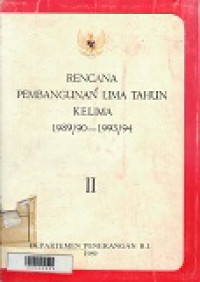 Rencana Pembangunan Lima Tahun kelima 1989/90-1993/94