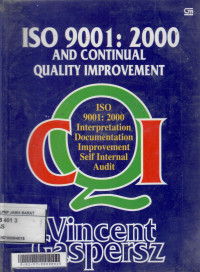 ISO 9001:2000 And Continual Quality Improvement