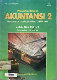 Akutansi 2 untuk SMU kelas 2 cawu I, II, dan III