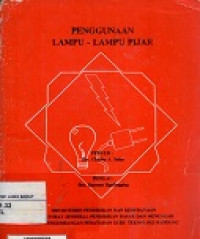 Penggunaan Lampu-lampu Pijar