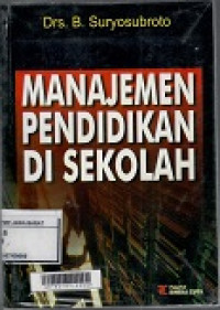 Manajemen Pendidikan Di Sekolah