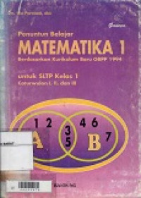 Penuntun belajar Matematika 1