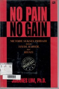 No pain no gain