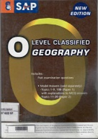 O-Level Classifeid Geography