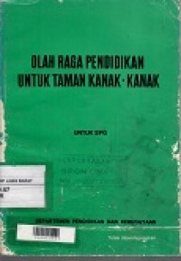 Olah raga  Pendidikan untuk Anak-anak