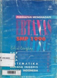 Persiapan menghadapi ebtanas SMP 1996