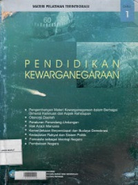 Pendidikan Kewarganegaraan - Buku 1