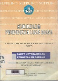 Kurikulum Pendidikan Luar Biasa SDLB Tunaghrahita sedang Paket Ketermapilan Pengepakan barang