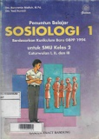 Penuntun Belajar Sosiologi I