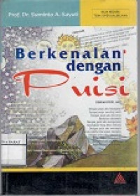 Berkenalan dengan puisi