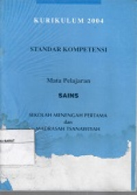 Standar Kompetensi ; SAINS