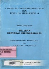 Contoh Silabus Berdiversifikasi dan Penilaian berbasis kelas