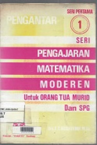 Pengajaran matematika Modern  seri 1