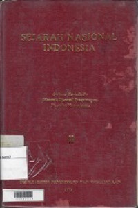 Sejarah Nasional Indonesia II