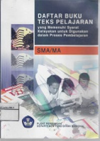 DAFTAR BUKU TEKS PELAJARAN SMA/MA