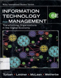 Information Technology For Management